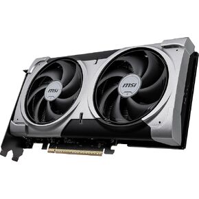 MSI GeForce RTX 5060 Ti 16G Ventus 2X OC Plus Graphics Card - RTX 5060 Ti GPU, 16GB GDDR7 (28Gbps/128-bit), PCIe 5.0 - Dual-Fan Thermal Design (2 x STORMFORCE Fan) - HDMI 2.1b, DisplayPort 2.1b