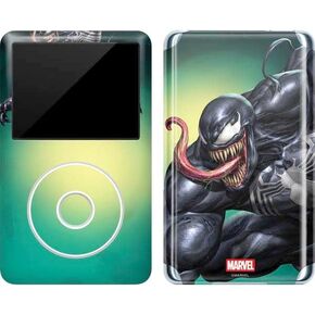 Skinit Decal MP3 Player Skin Compatible with iPod Classic (6th Gen) 80GB - Officially Licensed Marvel Venom Reaching Forward Design