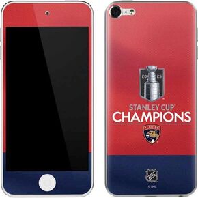 Skinit Decal MP3 Player Skin Compatible with iPod Touch (6th Gen 2015) - Officially Licensed 2025 Stanley Cup Champions Florida Panthers Design