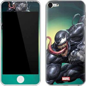 Skinit Decal MP3 Player Skin Compatible with iPod Touch (6th Gen 2015) - Officially Licensed Marvel Venom Symbiote Design