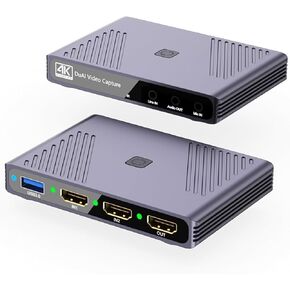 Dual Video Capture Card MS2131 1080P 60FPS 2 Input Placa De Captura Recording for Nin*tendo Switch PS*54 Xbox Camera Board Capture
