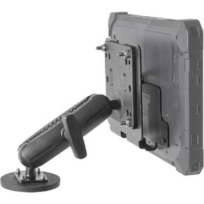 iBOLT 38mm / 1.5 inch VESA 75 x 75 / VESA 100 x 100 Pattern Heavy Duty Magnetic Dual Ball Mount- Featuring a 5.75-inch Composite 38mm Bizmount Arm