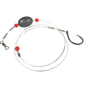 Grouper Rigs with Sinker,150Lb Test Mono Line, Inline Circle Hook, Made in U.S.A