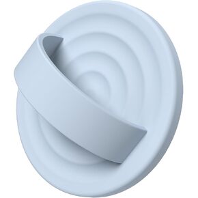 Magnetic Phone Ring Grip Holder, Silicone Finger Loop Grip, Compatible with MasSafe, Back of Phone for iPhone Pro Max/Plus/16/15/15/14/13/12 Series, Light Brown