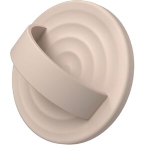 Magnetic Phone Ring Grip Holder, Silicone Finger Loop Grip, Compatible with MasSafe, Back of Phone for iPhone Pro Max/Plus/16/15/15/14/13/12 Series, Light Brown in Kuwait