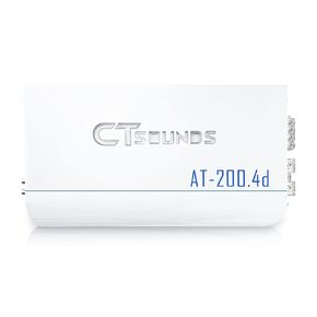 CT Sounds ATv2-200.4D 4-Channel 1360-Watt Class D Competition Car Amplifier