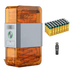 OLIGHT Ostation X Battery Charger 3-in-1 Design with Rechargeable AA NiMH Batteries 32 Count Bundle IMINI 2 EDC Rechargeable Keychain Flashlight