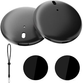 Case for Go Plus Plus, AOLION Water-Repellent & Shock-Absorbing Silicone Cover with Enhanced Grip, Unique Style, Includes PVC Sticker and Light-dimming Silicone Button Protector