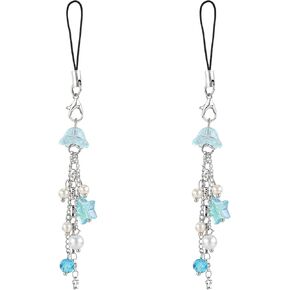 Ornaland 2 PCS Charm Charm Strap Y2K سلسلة سحر الهاتف لطيف للاشتعال على حذائب المفاتيح كاميرات محفظة قلادة الديكور in Kuwait