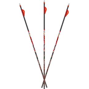 Carbon Express D-Stroyer MX Hunter Arrow Shafts (12-Pack), High Modulus Carbon Weave, Dual Spine Weight Forward Technology (2X The Accuracy), Laser Checked, Length 31.5" - 300, 350 or 400 Spine