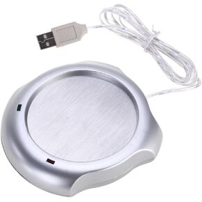 Cabilock USB Cup Warmer Electric Heating Plate for Coffee Tea for Desk Use Quick Warm Up for Beverages Office