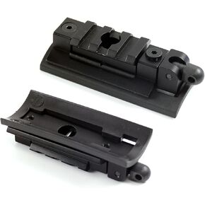 Picatinny Rail Bipod Adaptor Plate with Durable Construction Aluminum Tactical Pic Rail Scope Attachment Hunting Accessories Outdoors