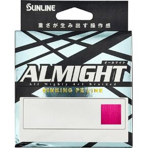 Sunline 63045006 almight 16lb 165yd Pink 16lb