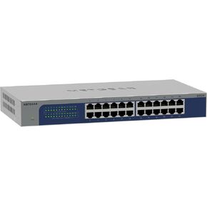 NETGEAR 24-Port Gigabit Ethernet Unmanaged Switch (GS524) – Desktop, Wall or Rack Mount, and Limited Lifetime Protection