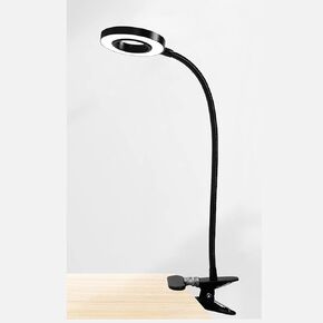 Clip on Light Reading Lights/3 Color Modes 5 Brightness Eye Protection Book Clamp Light 360 ° Flexible Gooseneck Clamp Lamp (Color : A) (B)
