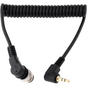 2.5mm-N1Camera Remote Shutter Release Cable Compatible with Nikon D850 D5 D500 D4s D4 D810 D800 D800E