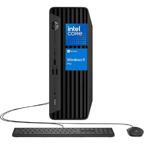 HP ProDesk G9 SFF Desktop Computer| 13th Core i3 CPU| Dual 4K Display Support| 32GB RAM, 1TB SSD| WiFi| Bluetooth| HDMI, USB, RJ-45| Windows 11 Pro| Wired Keyboard & Mouse| Business & Personal Use