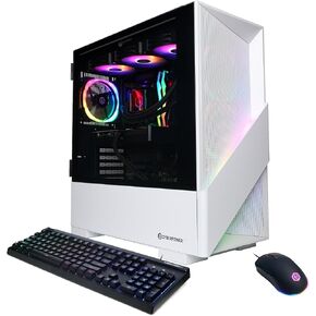 CyberPowerPC Gamer Supreme Gaming PC, AMD Ryzen 7 9800X3D 4.7GHz, GeForce RTX 5070 12GB, 32GB DDR5, 1TB PCIe 4.0 SSD, WiFi Ready & Windows 11 Home (SLC8470A6)