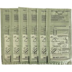 USGI Flameless Ration Heater [FRH] - Water Activated, Single Use - Perfect for most Rations, MREs, FSRs, HDRs, MCWs, MOREs and Civilian Meals Ready to Eat (12)