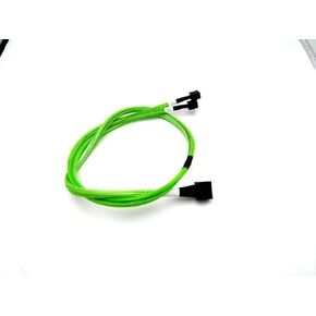 Internal SFF-8643 to SFF-8643 Cable, High Density U.2 Connector, Neon Green Sleeved
