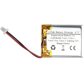 Replacement Battery for Golf Buddy Voice, Voice+, Voice VS4, Voice 2, DSC-GB750, DSC-GB900 Talking GPS Range Finder