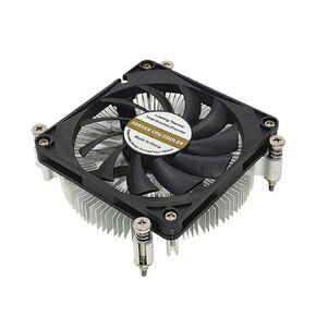 Thin Active CPU Cooler Suit for LGA755 1150 1151 1155 1156 1200 Aluminum heatsink with