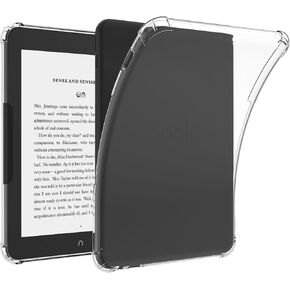 Clear Case for 7.8" Nook Glowlight 4 Plus eReader (Model BNRV1300) - Ultra-Thin Lightweight TPU Transparent Flexible Soft Back Shell Cover (Clear)