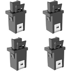 4PCS MFG61979001 Microwave Oven Slide Out Hood Locker Assembly Compatible with LG Models Replacement Part 2134466 AGU72990501 AH3618439 EA3618439