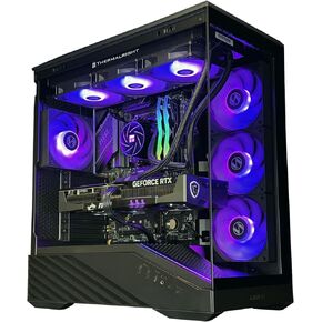 Elite 50 Vector - RTX 5070 Ti 16GB GDDR7 | Ryzen 7 9800X3D 4.7 GHz (5.2 GHz Turbo Boost) | 32GB DDR5 6000MHz | 2TB Gen4 SSD | 850W Gold PSU | ARGB Fans | Wi-Fi + BT | Win 11