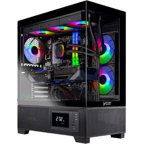 Skytech Azure Gaming PC Desktop, Ryzen 9 9900X 4.4 GHz (5.6GHz Turbo), NVIDIA RTX 5070 Ti 16GB, 2TB Gen4 NVMe SSD, 32GB DDR5 RAM 5200 RGB, 850W Gold ATX 3 PSU, 360mm ARGB AIO, Wi-Fi, Win 11