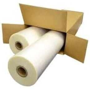 Thermal Roll Laminating Film - 3 Mil 25 x 250' - Clear Glossy - 1 Core - Qty: 2 Rolls