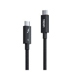 Thunderbolt 5 Certified USB C to USB C Cable, 240W Charging/ 80 Gbps Data/ 8K Display, Compatible with Thunderbolt 4/3, USB4, for MacBook Pro/Air M4, Mac Studio/Mini, PC, SSDs (3.3 ft / 1m)