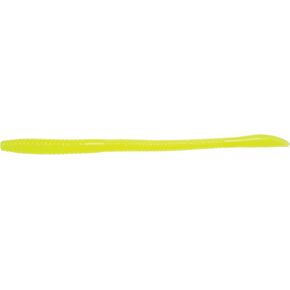 Z-MAN Floating Worm, 7", Hot Chartreuse