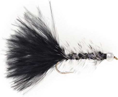 7 Conehead Zuddler/Bunny Muddler Minnow Dry Fly Fishing Assortment | Trout, Sculpin Streamer, Baitfish Flies in Kuwait