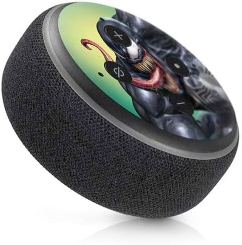 Skinit Skinit Audio Audio Skin متوافق مع Amazon Echo Dot 3 - تصميم Symbiote Marvel المرخص رسميًا in Kuwait