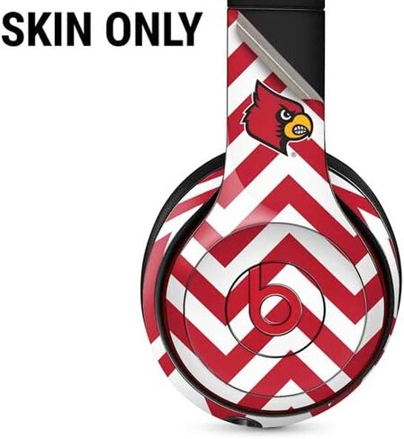 Skinit Decal Audio Skin Compatible with Beats Solo 3 Wireless - Officially Licensed University of Louisville Go Cards Design in Kuwait
