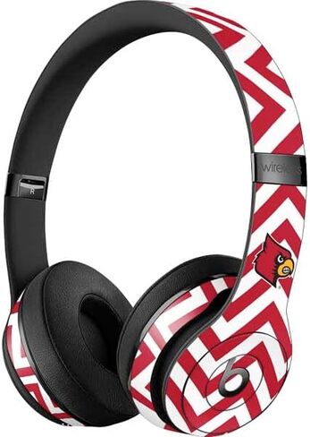 Skinit Decal Audio Skin Compatible with Beats Solo 3 Wireless - Officially Licensed University of Louisville Go Cards Design in Kuwait