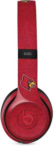 Skinit Decal Audio Skin Compatible with Beats Solo 3 Wireless - Officially Licensed University of Louisville Go Cards Design in Kuwait