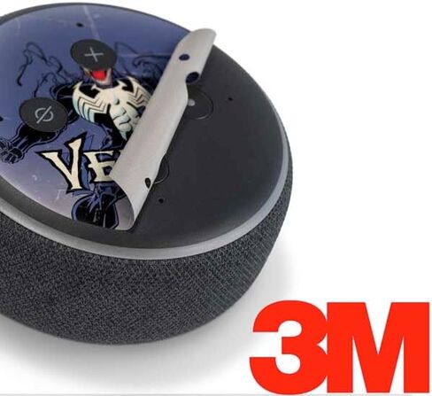 Skinit Skinit Audio Audio Skin متوافق مع Amazon Echo Dot 3 - تصميم Symbiote Marvel المرخص رسميًا in Kuwait