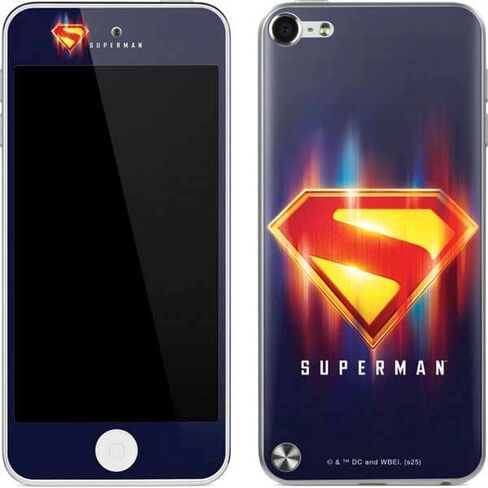 Skinit MECAL MP3 Player Skin متوافق مع iPod Touch (5th Gen & 2012) - Superman 2025 Classic Superman Shield Desblem Design in Kuwait