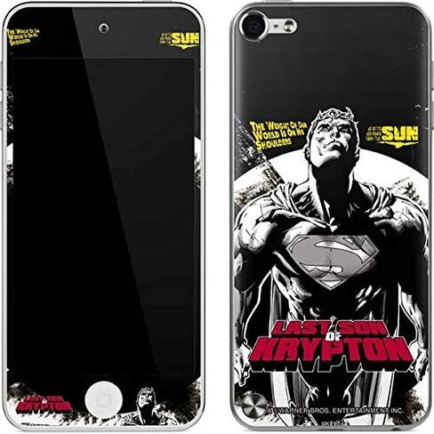 Skinit MECAL MP3 Player Skin متوافق مع iPod Touch (5th Gen & 2012) - Superman 2025 Classic Superman Shield Desblem Design in Kuwait