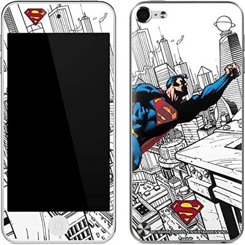 Skinit MECAL MP3 Player Skin متوافق مع iPod Touch (5th Gen & 2012) - Superman 2025 Classic Superman Shield Desblem Design in Kuwait