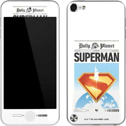 Skinit MECAL MP3 Player Skin متوافق مع iPod Touch (5th Gen & 2012) - Superman 2025 Classic Superman Shield Desblem Design in Kuwait