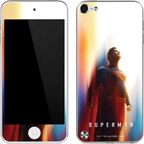 Skinit MECAL MP3 Player Skin متوافق مع iPod Touch (5th Gen & 2012) - Superman 2025 Classic Superman Shield Desblem Design in Kuwait