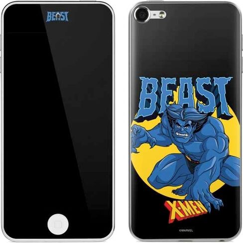 Skinit Decal MP3 Player Skin Compatible with iPod Touch (6th Gen 2015) - Officially Licensed Marvel X-Men Wolverine Vs Sabretooth Design in Kuwait