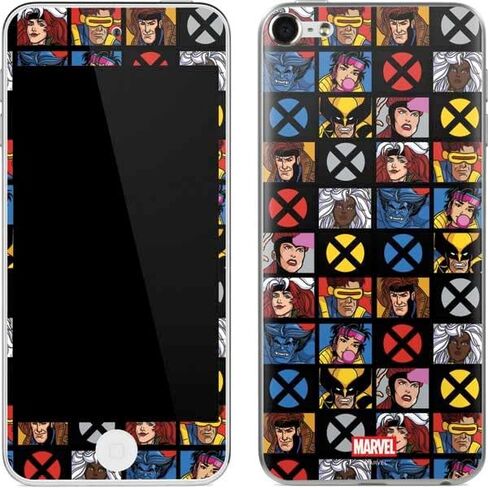 Skinit Decal MP3 Player Skin Compatible with iPod Touch (6th Gen 2015) - Officially Licensed Marvel X-Men Wolverine Vs Sabretooth Design in Kuwait