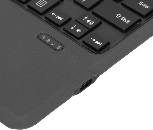 Wireless Keyboard for Surface Go 3/2/1, Ultra Slim Portable Bluetooth Keyboard with Touchpad, Detachable Key Board Backlit with PU Leather (7-Color Backlit) in Saudi Arabia