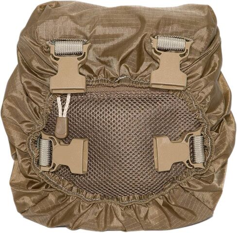 Alaska Guide Creations Camo Bino Shield | غطاء خفيف الوزن لأي حزمة AGC Bino | حزمة صدر مناظرة حماية بالماء (ذئب بني) in Kuwait