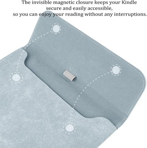 10.2'' Sleeve for Kindle Scribe - Protective Insert Sleeve Case Cover Bag Fits Kindle Scribe 1th Generation 2022 (Blue) in Saudi Arabia