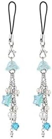 Ornaland 2 PCS Charm Charm Strap Y2K سلسلة سحر الهاتف لطيف للاشتعال على حذائب المفاتيح كاميرات محفظة قلادة الديكور in Kuwait
